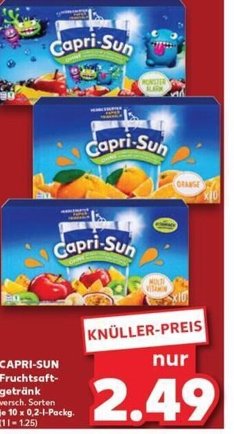 Kaufland DE CAPRI-SUN Fruchtsaft-getränk tilbud