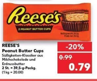 Kaufland REESE'S Peanut Butter Cups tilbud