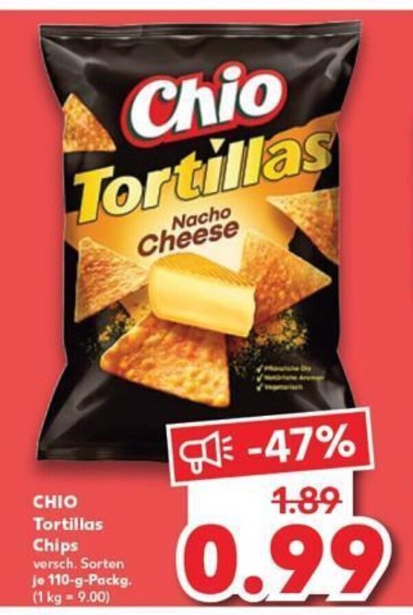 CHIO Tortillas Chips tilbud hos Kaufland