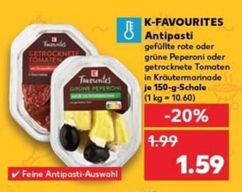 Kaufland DE K-FAVOURITES Antipasti tilbud