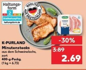 Kaufland K-PURLAND Minutensteaks tilbud