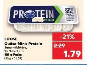 Kaufland DE LOOSE Quase-Minis Protein tilbud