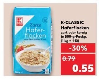 Kaufland K-CLASSIC Haferflocken tilbud