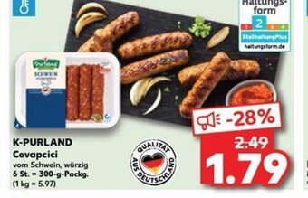 Kaufland K-PURLAND Cevapcici tilbud