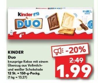 Kaufland DE KINDER Duo tilbud