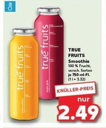 Kaufland DE TRUE FRUITS Smoothie tilbud