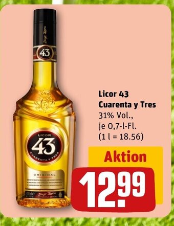 REWE DE Licor 43 Cuarenta y Tres tilbud
