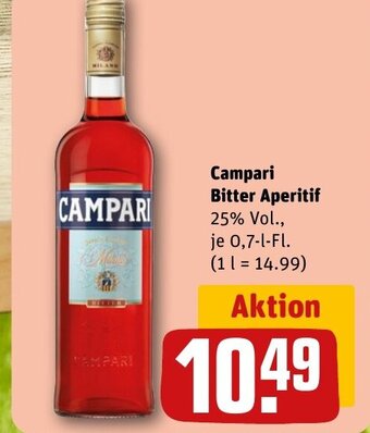 REWE DE Campari Bitter Aperitif tilbud