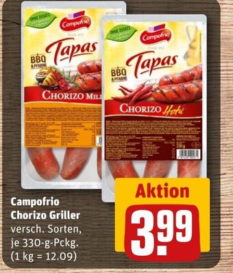 Campofrio Chorizo Griller