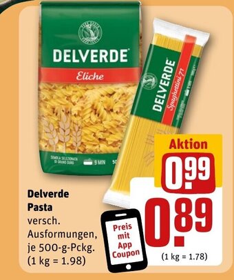 REWE DE Delverde Pasta tilbud