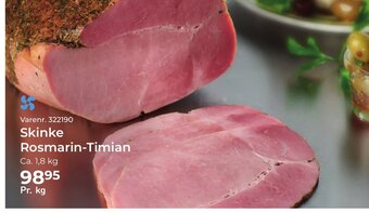 Dagrofa Food Service Skinke Rosmarin-Timian tilbud