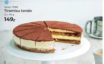 Tiramisu tondo