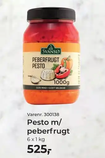 Pesto m/ peberfrugt