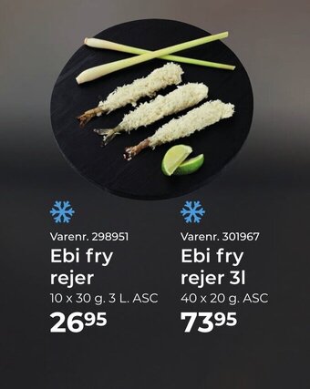Dagrofa Food Service Ebi fry rejer tilbud