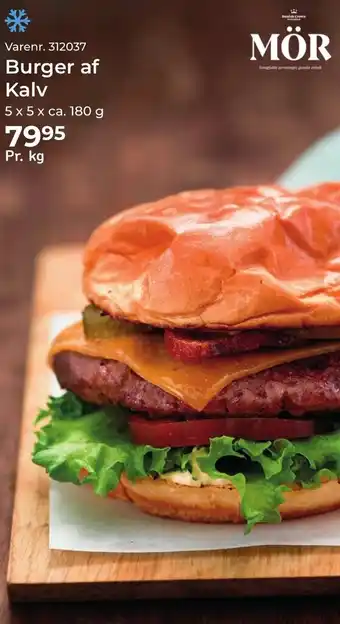Dagrofa Food Service Burger af Kalv tilbud