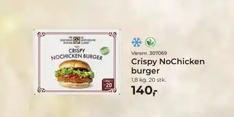 Dagrofa Food Service Crispy NoChicken burger tilbud