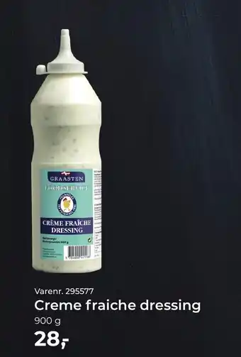 Creme fraiche dressing 900 g