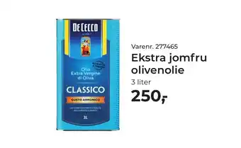Dagrofa Food Service Ekstra jomfru olivenolie tilbud