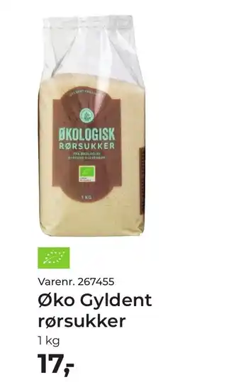 Øko Gyldent rørsukker