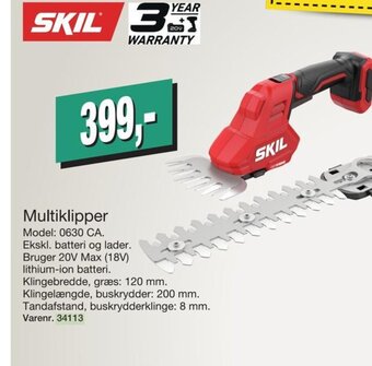 Harald Nyborg Multiklipper Model: 0630 CA tilbud