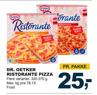 Let-Køb Dr. oetker ristorante pizza tilbud