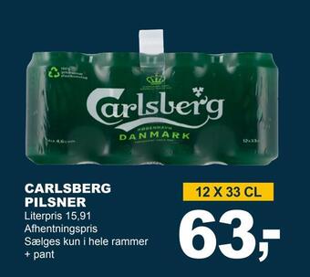 Let-Køb Carlsberg pilsner tilbud