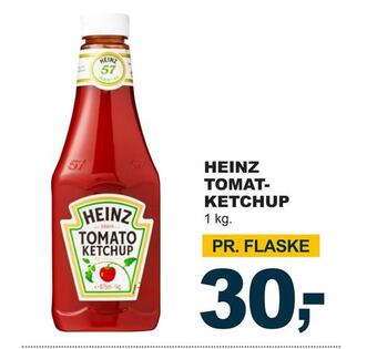 Let-Køb Heinz tomatketchup tilbud