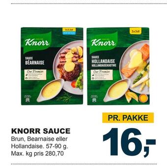 Let-Køb Knorr sauce tilbud
