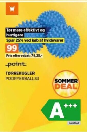 Point tørrebolde