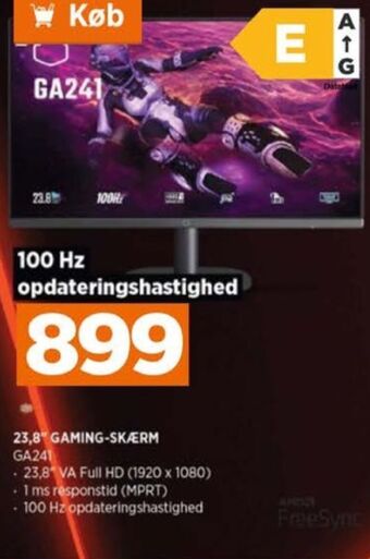 Power Cooler master monitor tilbud