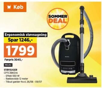 Power Miele støvsuger tilbud