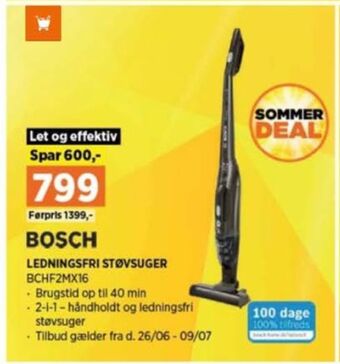 Power Bosch støvsuger tilbud