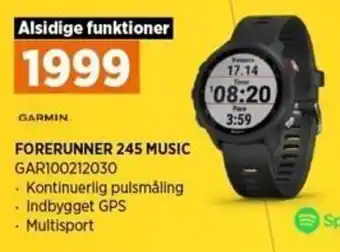 Power Garmin Forerunner 245 Music tilbud