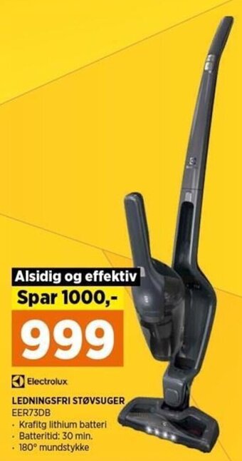 Power Electrolux Ledningsfri Støvsuger tilbud