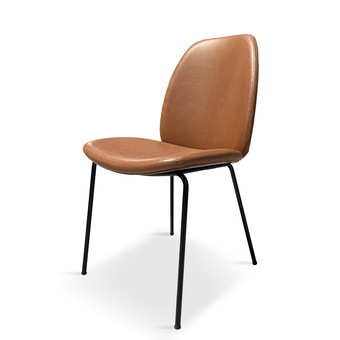 Sit´n Sleep Carmen spisebordsstol, cognac vintage tilbud