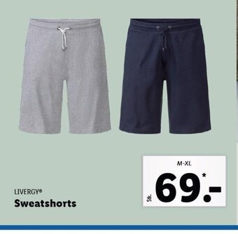 Lidl LIVERGY Sweatshorts tilbud