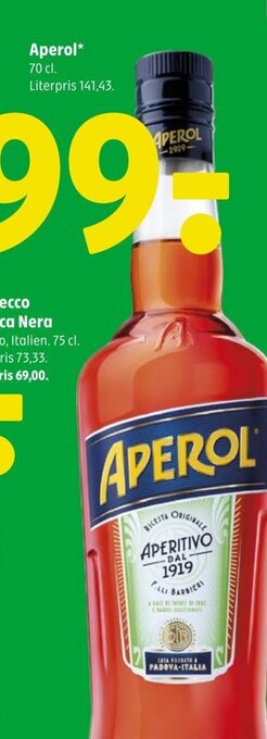 Coop 365 Aperol tilbud