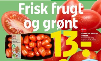Danske San Marzano tomater