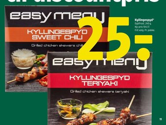 Coop 365 Kyllingespyd tilbud