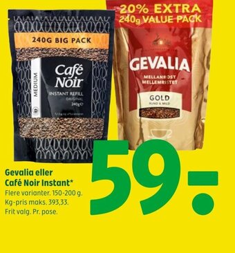 Coop 365 Gevalia eller Café Noir Instant tilbud
