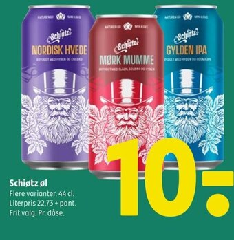 Coop 365 Schiøtz øl tilbud