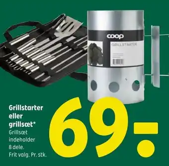Coop 365 Grillstarter eller grillsæt tilbud