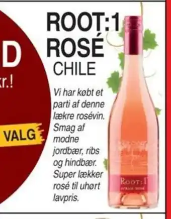 ABC Lavpris ROOT:1 ROSE tilbud