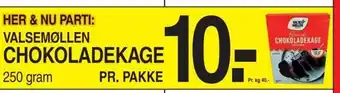 VALSEMØLLEN CHOKOLADEKAGE