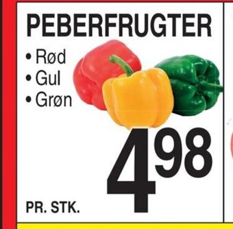 ABC Lavpris PEBERFRUGTER tilbud