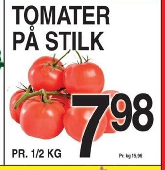 ABC Lavpris TOMATER PÅ STILK tilbud