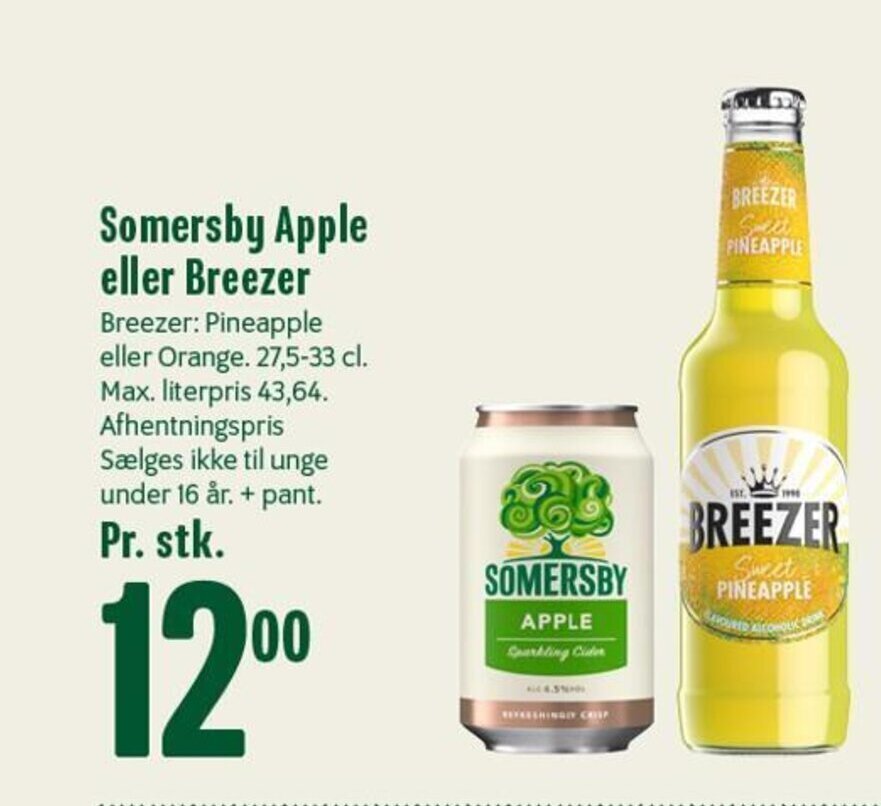 breezer apple