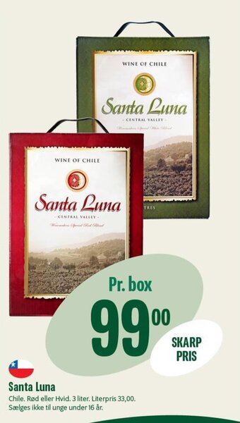 Min Købmand Santa Luna tilbud
