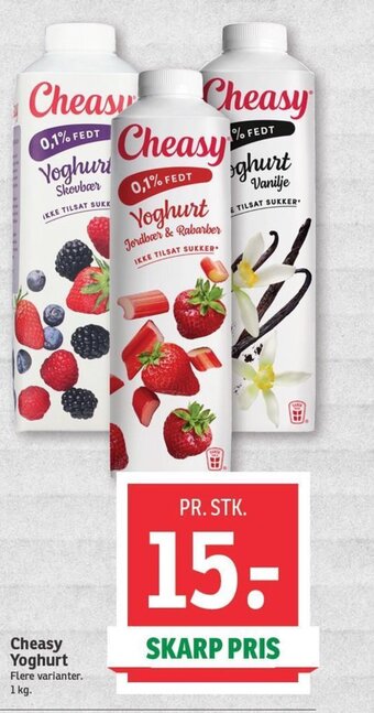 SPAR Cheasy Yoghurt tilbud