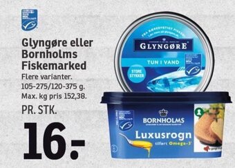 SPAR Glyngøre eller Bornholms Fiskemarked tilbud